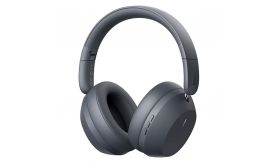 BASEUS BASS 35 MAX bluetooth fejhallgató SZTEREO (v5.3, mikrofon, zajszűrő + Type-C tápkábel) SÖTÉTSZÜRKE (A00070800821-00)