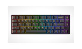 AVAX Vezetékes/Vezeték Nélküli Billentyűzet GM01 PRO USB, Fekete, Mechanikus, Yellow Switch, HUN (GM01Y PRO)