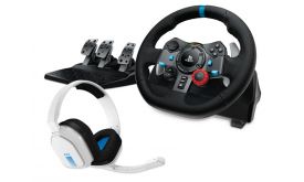 Logitech G29 Driving Force Racing Kormány + Astro A10 Gaming Headset (991-000486)