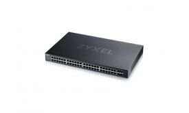 ZYXEL Switch 48x1000Mbps + 4x10G SFP+, Fémházas Menedzselhető, Rackes, (XGS1935-52-EU0101F)