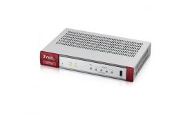 ZYXEL Tűzfal 1xWAN(1000Mbps) 4xLAN/DMZ(1000Mbps) 1xkonzol port, 1xUSB 3.0 + 1év Gold Security Pack (USGFLEX50H-EU0102F)