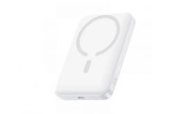 Baseus EnerFill FM11 Magnetic vezeték nélküli gyorstöltő powerbank 10000 mAh, 22.5W, fehér + 60W USB Type-C, 30cm kábel
