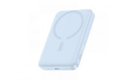 Baseus EnerFill FM11 Magnetic vezeték nélküli gyorstöltő powerbank 10000 mAh, 22.5W, kék + 60W USB Type-C, 30cm kábel