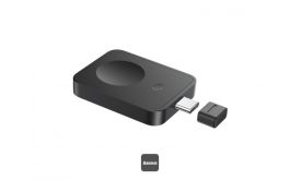 Baseus MagPro Magnetic vezeték nélküli Apple Watch töltő 2,5W, fekete (P10264106123-00)