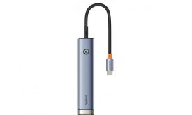 Baseus UltraJoy 5-Port HUB AIR dokkoló állomás, szürke