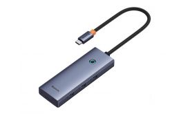 Baseus UltraJoy 5-Port HUB dokkoló állomás, szürke