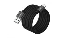 YENKEE YCU MAGNETIC 04 bk USB-C/A adatkábel (37000530) fekete