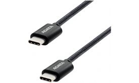 ADATA kábel USB 3.2 - USB TypeC - TypeC 1m műanyag fekete (CACC-100PN-BK)
