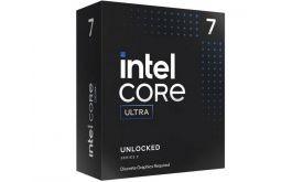 INTEL Core Ultra 7 265KF 3.9GHz 30MB Cache BOX, NoVGA, S1851 processzor (BX80768265KF)