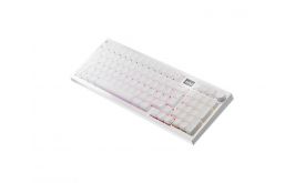 AVAX GM03 PRO Vezeték Nélküli Gamer Billentyűzet, Mechanikus, Red Switch, HUN (AVAX_GM03R_PRO_WHITE)