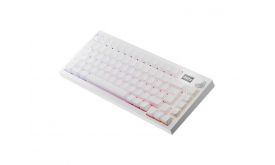 AVAX GM02 PRO Vezeték Nélküli Billentyűzet, Mechanikus, Red Switch, HUN (AVAX_GM02R_PRO_WHITE) fehér