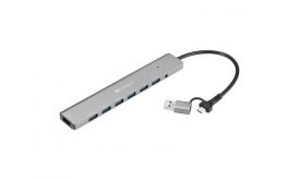 SANDBERG USB-C/A to 7 x USB 3.0 HUB (136-66)