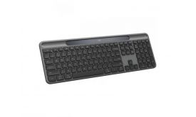 LOGITECH K980 Signature Slim Solar Vezeték Nélküli Billentyűzet, Grafitszürke, US (920-013764)