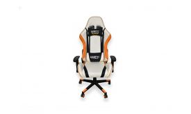BANDIT Blaze Gamer szék -Fehér/Narancs/Fekete