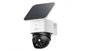 Anker eufy SoloCam S340 napelemes biztonsági kamera (T81703W1) Black+White