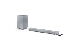 SHARP Q HT-SBW53121(SL) 3.1.2 Dolby Atmos / DTS:X hangprojektor vezeték nélküli mélynyomóval, ezüst