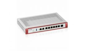 ZYXEL Tűztfal 1x2.5-GbE port + 6x1-GbE +1xPOE+ 1xUSB 3.0 + 1konzol port (USGFLEX200HP-EU0101F)