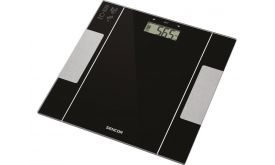 Sencor SBS 5050BK fitnesz személymérleg, fekete (41006232)