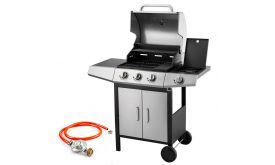Fieldmann FZG 3010 gáz grillsütő 3+1égőfejes (41010418)