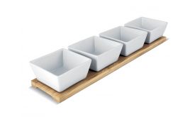 Lamart LT9020 BAMBOO 4 részes tálalóedény