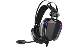 BARACUDA BGH-041B SEAGUL-B vezetékes gamer fejhallgató mikrofonnal, fekete