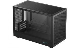 DEEPCOOL CH260 Micro ATX PC ház, Tápegység nélkül, Fekete, Üvegfalú (R-CH260-BKNGM0-G-1)