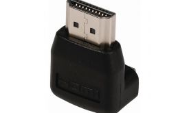 Nedis CVGB34902BK HDMI átalakító adapter, aranyozott, 270°-os szögben elforgatható, pipa