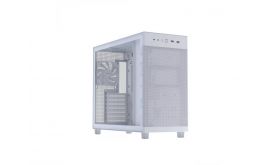 ASUS Prime AP303, Tápegység nélkül, Fehér, Üvegfalú PC ház (AP303/WT/TG)