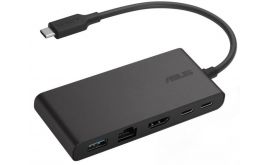 Asus DC201 USB-C dokkoló, fekete (DC201 DUAL 4K USB-C DOCK)