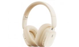 Baseus Bowie H1i Noise Cancelling Wireless Headphones vezeték nélküli fejhallgató (A00050402223-00) fehér