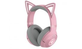 Razer Kraken Kitty V2 Bluetooth vezeték nélküli gaming fejhallgató - Quartz Edition (RZ04-04860100-R3M1) pink