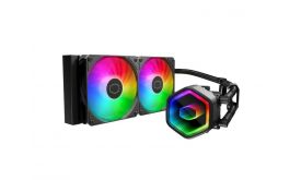 Cooler Master MasterLiquid 240 Core II ARGB univerzális vízhűtés, fekete (MLW-D24M-A18PA-R1)