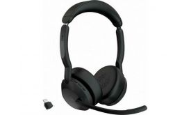 JABRA Evolve 2 55, Link380c MS Stereo headset, fekete
