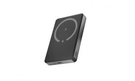 AVAX PB600 FREELY+ mágneses vezeték nélküli 15W, USB-C 20W, 10000mAh Powerbank (AVAX_PB600) fekete
