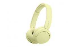 SONY WH-CH520 vezeték nélküli fejhallgató mikrofonnal, sárga (WHCH520Y.CE7)