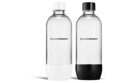 SodaStream Jet Duo palack 2x 1l, fekete-fehér (42007061)
