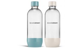 SodaStream Jet Duo palack 2x 1l, kék-homokszín (42007123)