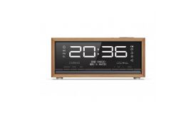 Carneo C100 DAB+ Rádió, FM, Bluetooth, Ébresztő, OLED, Fa (8588007861913)