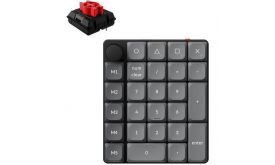 Keychron K0 Max Bluetooth, Vezeték nélküli, Fekete Mechanikus Numerikus Billentyűzet (K0M-H1)
