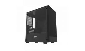 Darkflash M305 számítógépház ventilátorok nélkül (Fekete) (M305_BLACK)