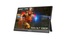 Arzopa Z1FC 16,1 Hordozható Monitor, Ezüstszürke (Z1FC SILVER GRAY)
