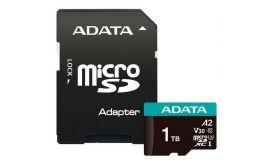 ADATA MicroSDXC 1TB Memóriakártya + Adapter (AUSDX1TUI3V30SA2-RA1)