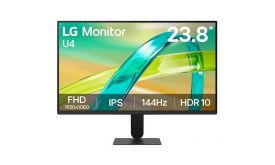 LG IPS 144Hz monitor 23,8 24U411B, 1920x1080, 16:9, 250cd/m2, 1ms, HDMI/D-SUB (24U411B-B.AEU)