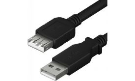 Yenkee YCU 014 BK USB-A apa/anya Hosszabbító kábel (37000025)