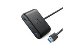 UGREEN USB 3.0 Hub 0.5m Fekete (20290)