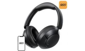 QCY H3 Pro ANC Vezeték Nélküli Fejhallgató (H3 PRO BLACK) Fekete