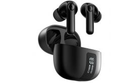 JOYROOM FUNPODS bluetooth fülhallgató SZTEREO (v5.4, TWS, mikrofon, aktív zajszűrő + töltőtok) FEKETE (JR-FN3 BLACK)