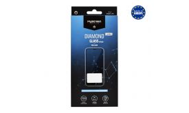 MYSCREEN DIAMOND GLASS LITE EDGE képernyővédő üveg (2.5D, full glue, 0.33mm, 9H) FEKETE (MD9577 DGLFG)