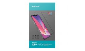 NILLKIN CP+ PRO képernyővédő üveg (2.5D, full glue, UV szűrés, 0.33mm, 9H + segédkeret) FEKETE (GP-175249)
