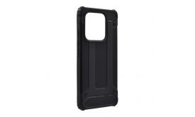 Gigapack Defender szilikon telefonvédő (ütésállóság, légpárnás sarok, fémhatás) FEKETE (GP-167423)